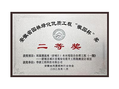 晋中荣获2025“徽园杯”奖二等奖